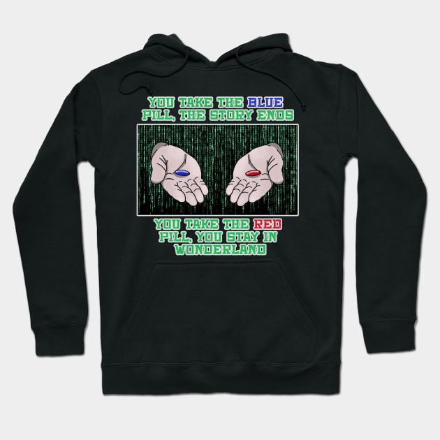 You stay in Wonderland Hoodie by thearkhive